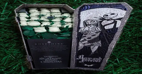 nightmare before christmas rose box